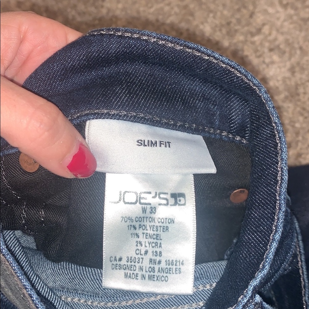 Joe’s slim fit jeans